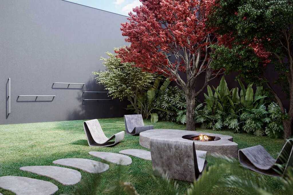 área externa de prédio da Idea Zarvos em Jardins São Paulo