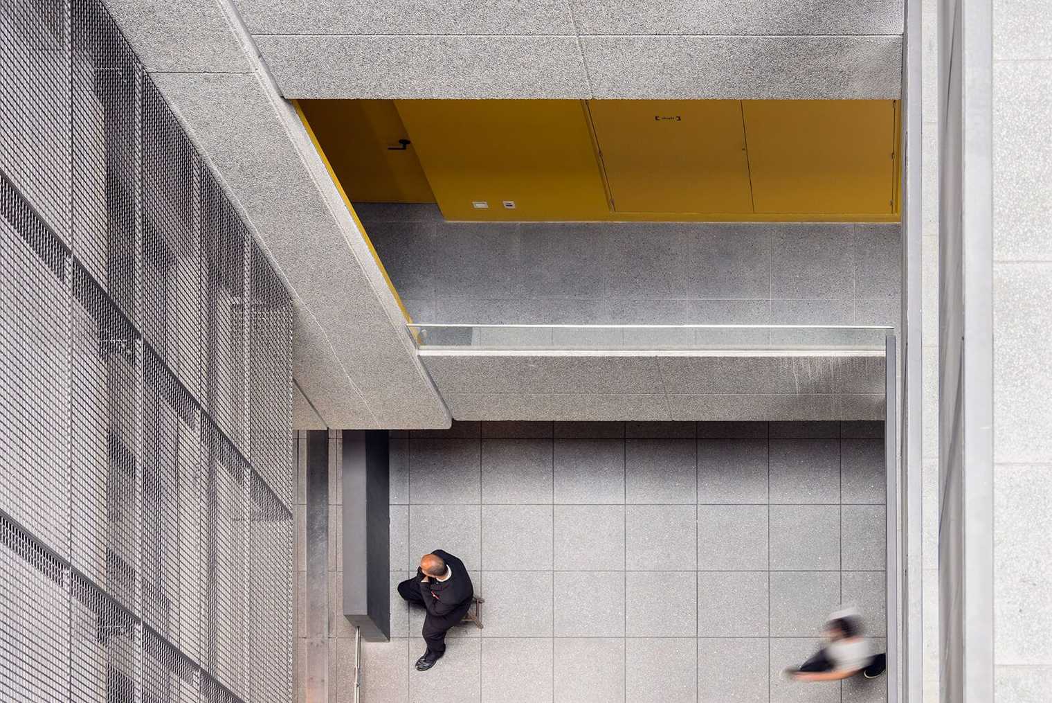 Interior do edifício Une