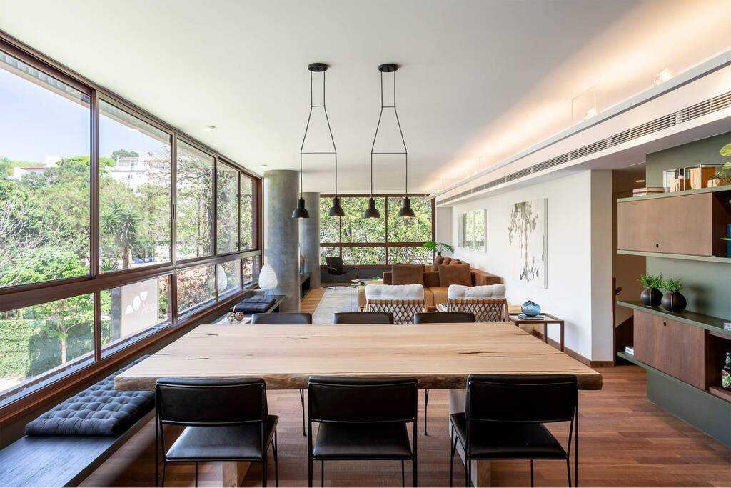 interior de loft decorado