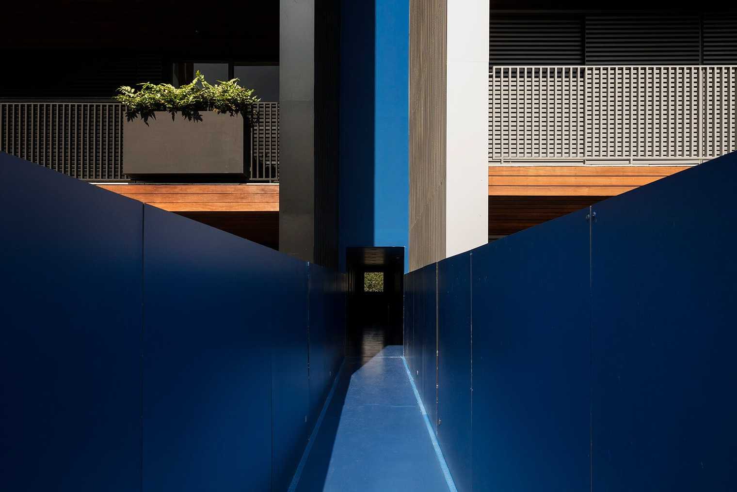 Fachada do edifício Azul